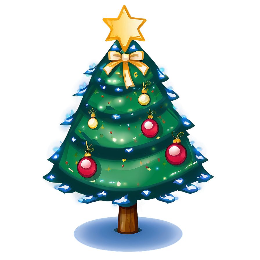 Traditional Christmas Tree Transparent Clipart Png Lhd72 PNG Image