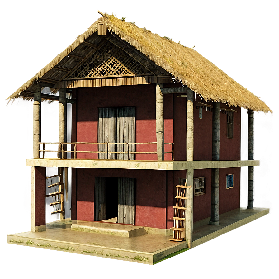 Traditional Family House Png Elw PNG Image