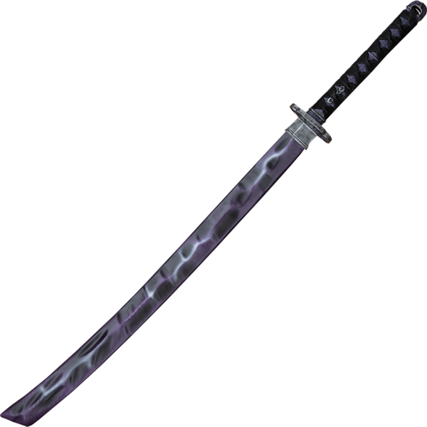 Traditional Japanese Katana Sword PNG Image