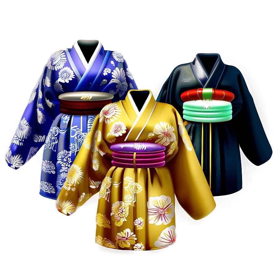 Traditional Japanese Kimono Png 05232024 PNG Image