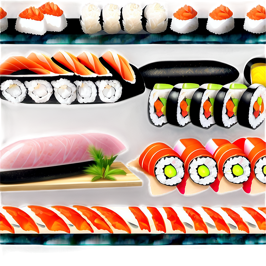 Traditional Japanese Sushi Bar Png Imo16 PNG Image