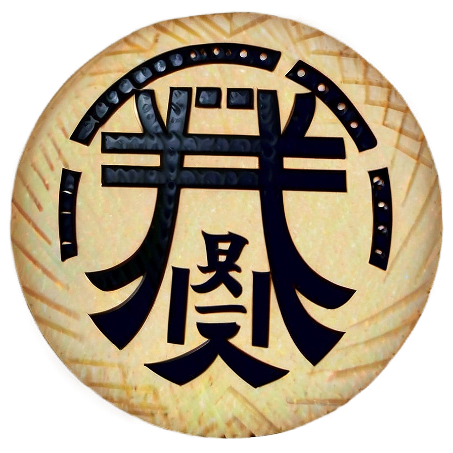 Traditional Kanji Design Png Csk PNG Image