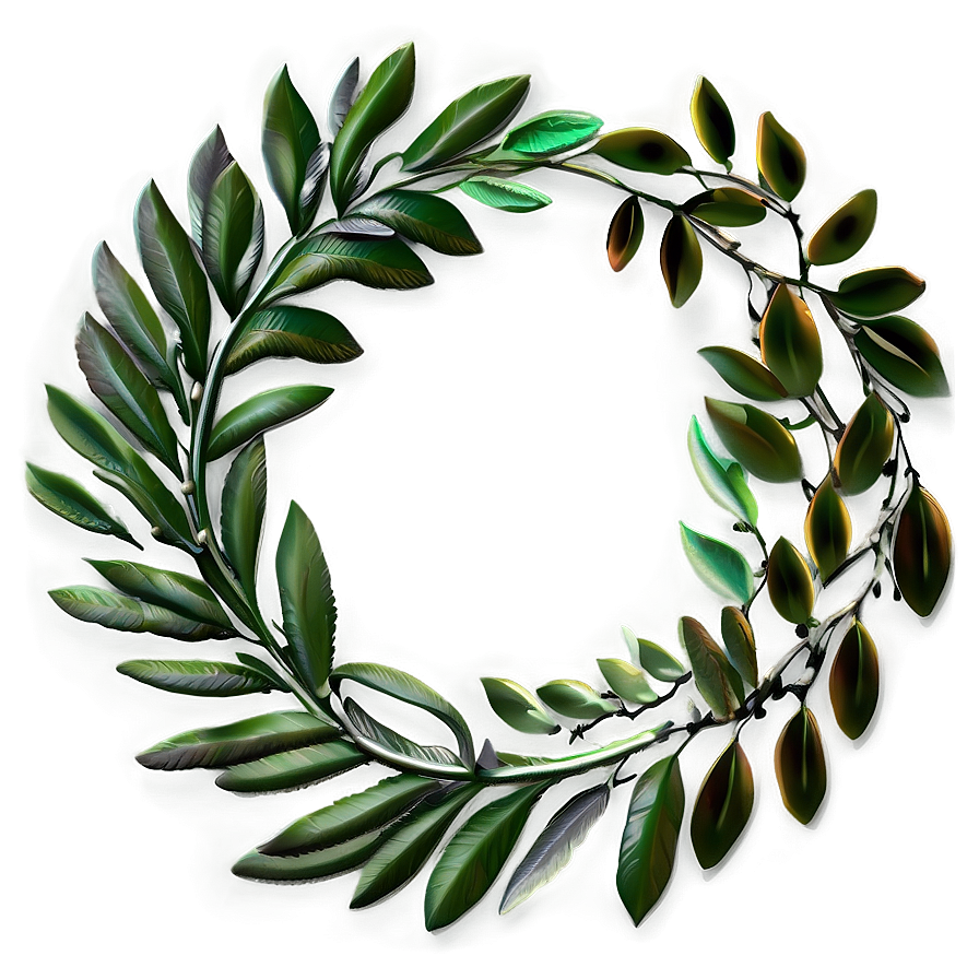 Traditional Laurel Wreath Png 95 PNG Image