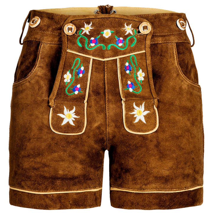 Traditional Leather Lederhosen PNG Image