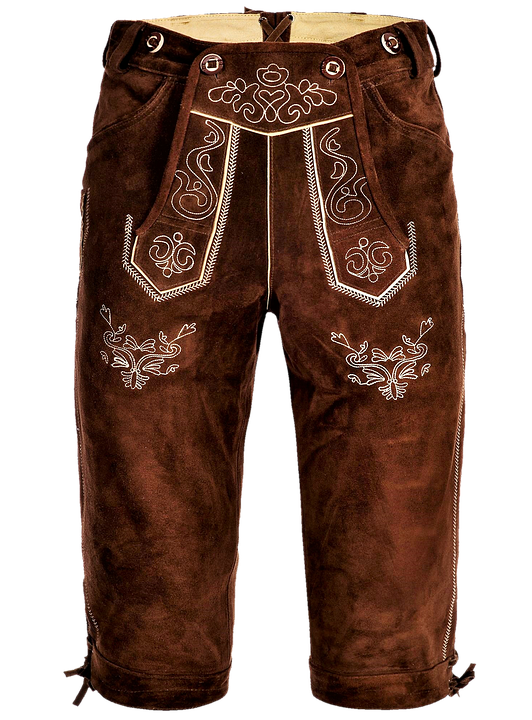 Traditional Leather Lederhosen PNG Image