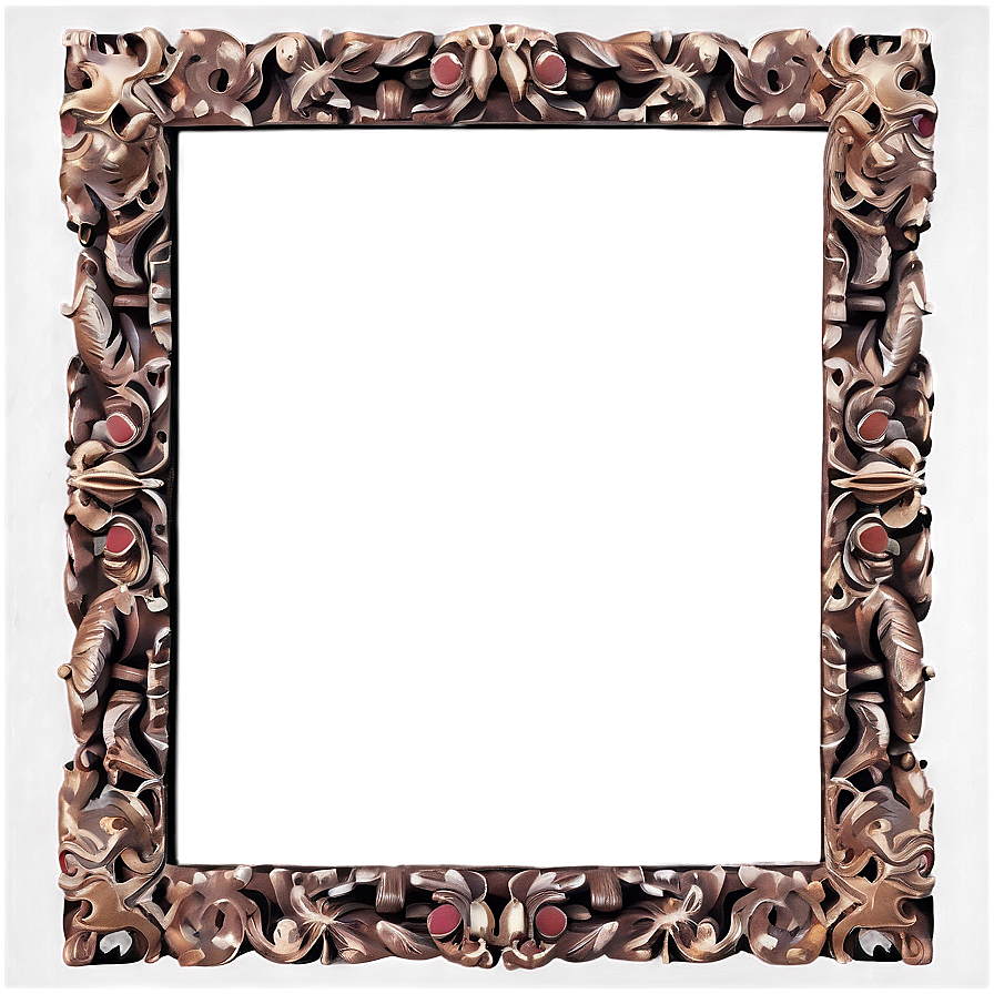 Traditional Mirror Frame Png Huh PNG Image