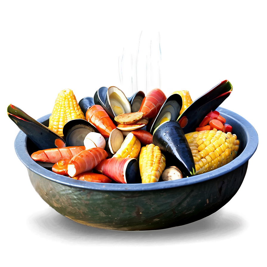 Traditional New England Clambake Maine Png 06202024 PNG Image