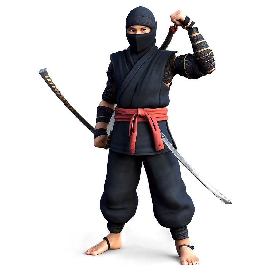 Traditional Ninja Png Awc PNG Image