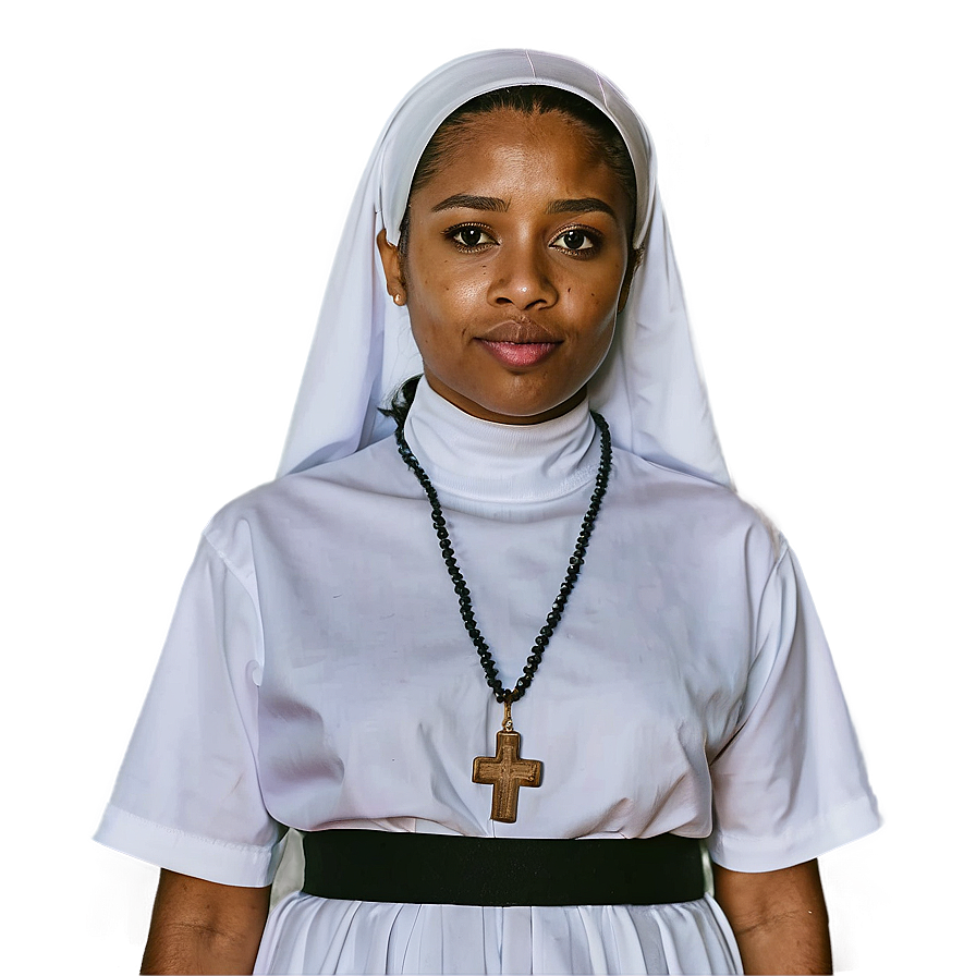 Traditional Nun Attire Png Ckv7 PNG Image