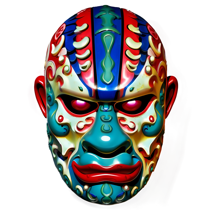 Traditional Oni Mask Png 06122024 PNG Image