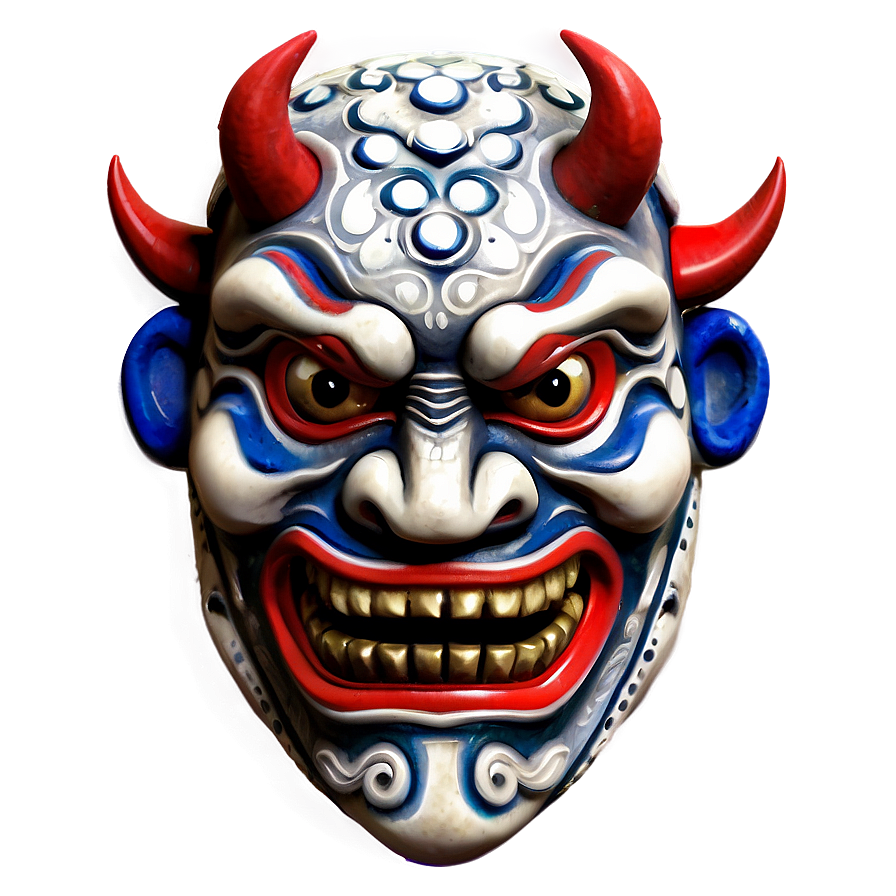 Traditional Oni Mask Png Ltc PNG Image