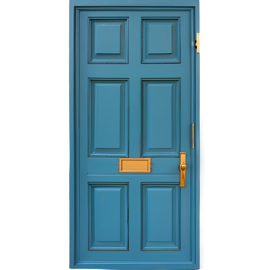 Traditional Panel Door Png Rvr59 PNG Image