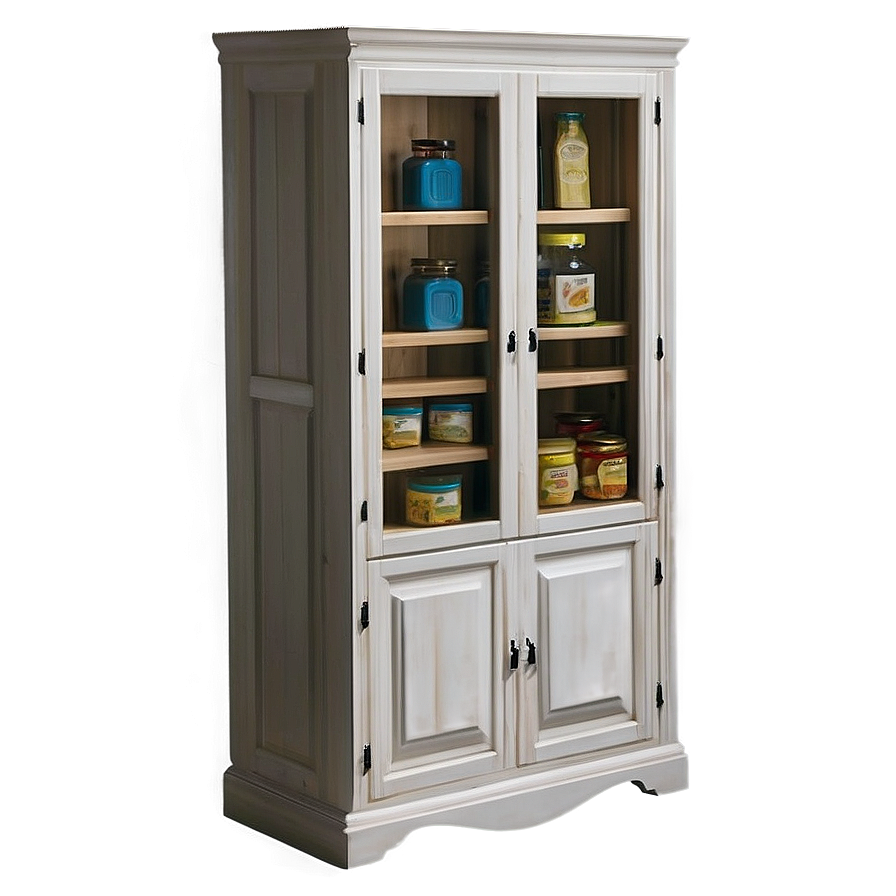 Traditional Pantry Cabinet Png Uqd PNG Image