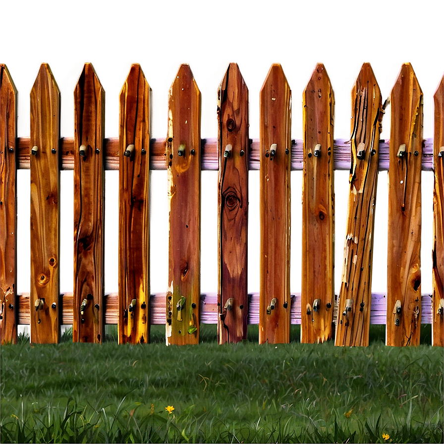 Traditional Picket Fence Png Xle PNG Image