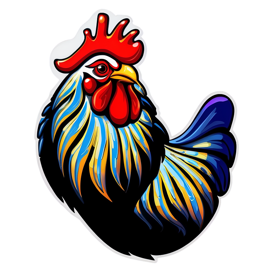 Traditional Rooster Emblem Png 05242024 PNG Image