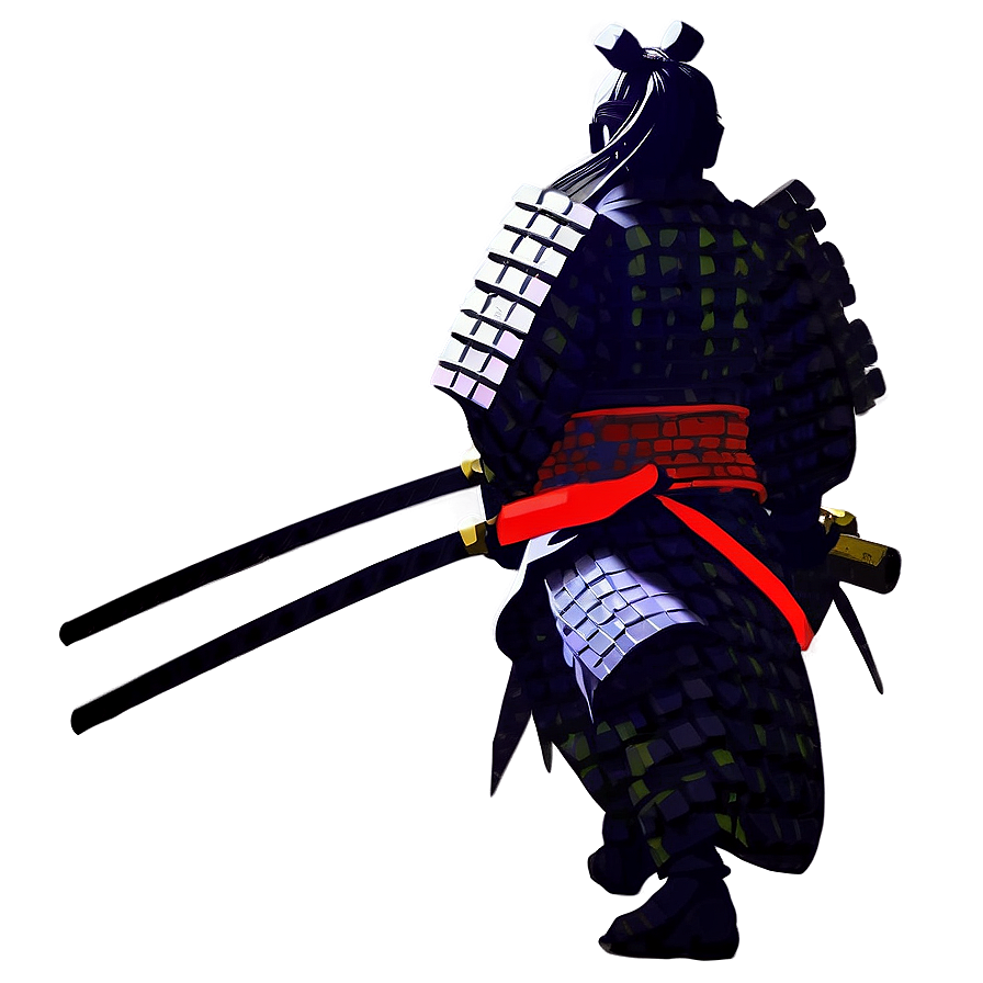 Traditional Samurai Silhouette Png 05212024 PNG Image