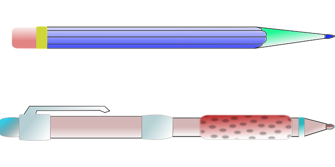 Traditionaland Mechanical Pencils PNG Image