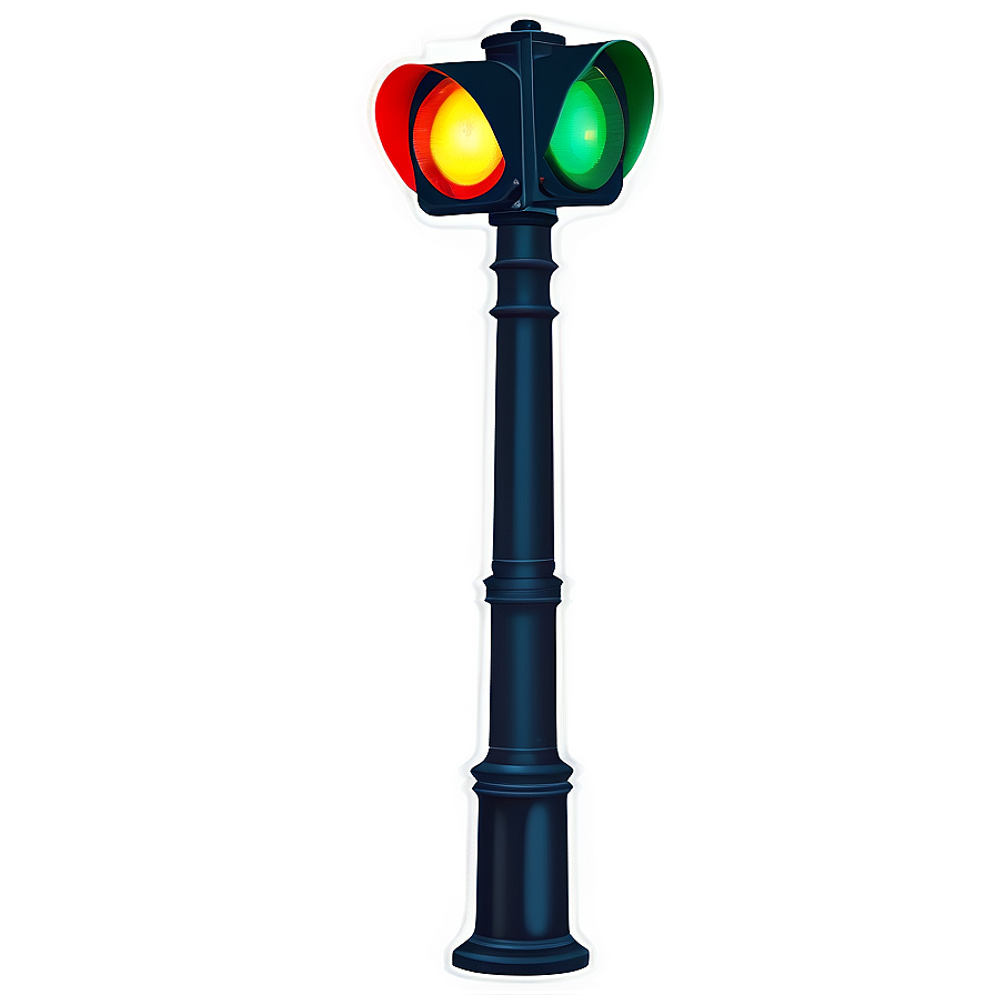 Traffic Light Pole Png Hpf51 PNG Image