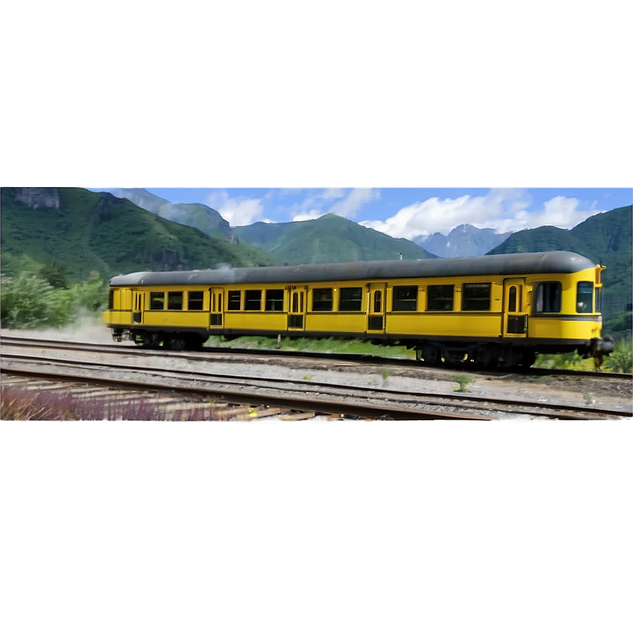 Train Station In The Mountains Png Nds PNG Image