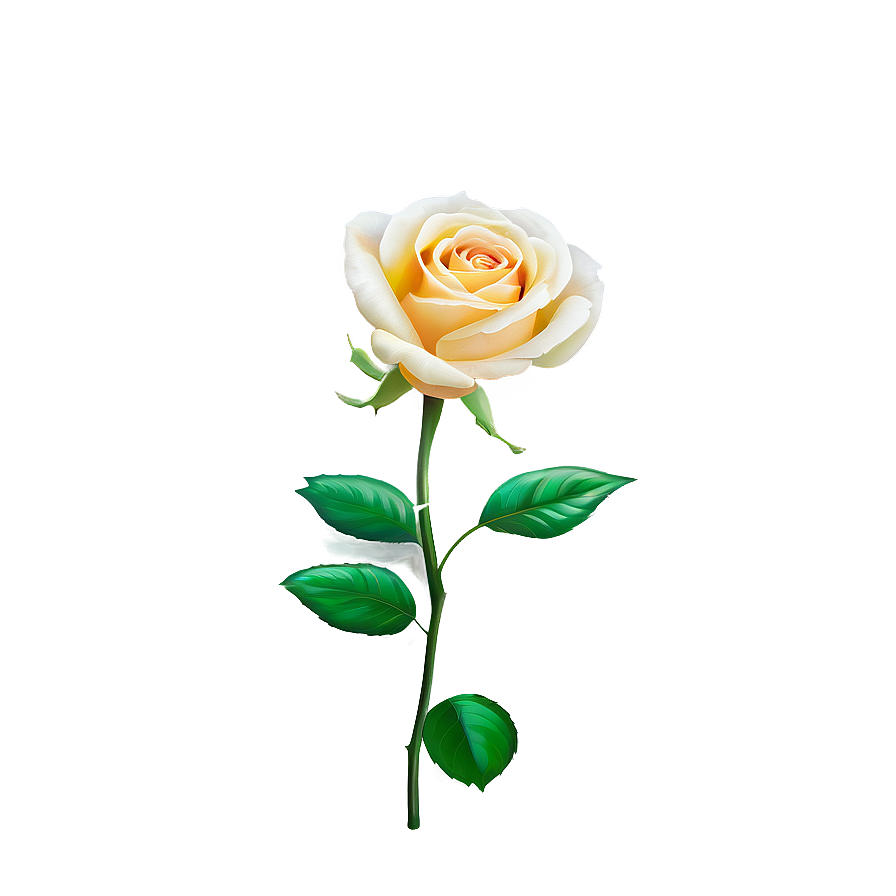 Tranquil Tea Rose Png Qjk PNG Image