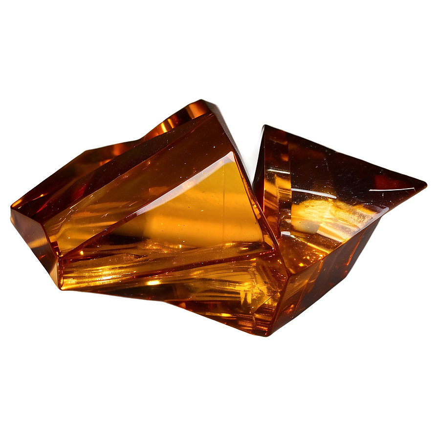 Transparent Amber Crystal Png 3 PNG Image