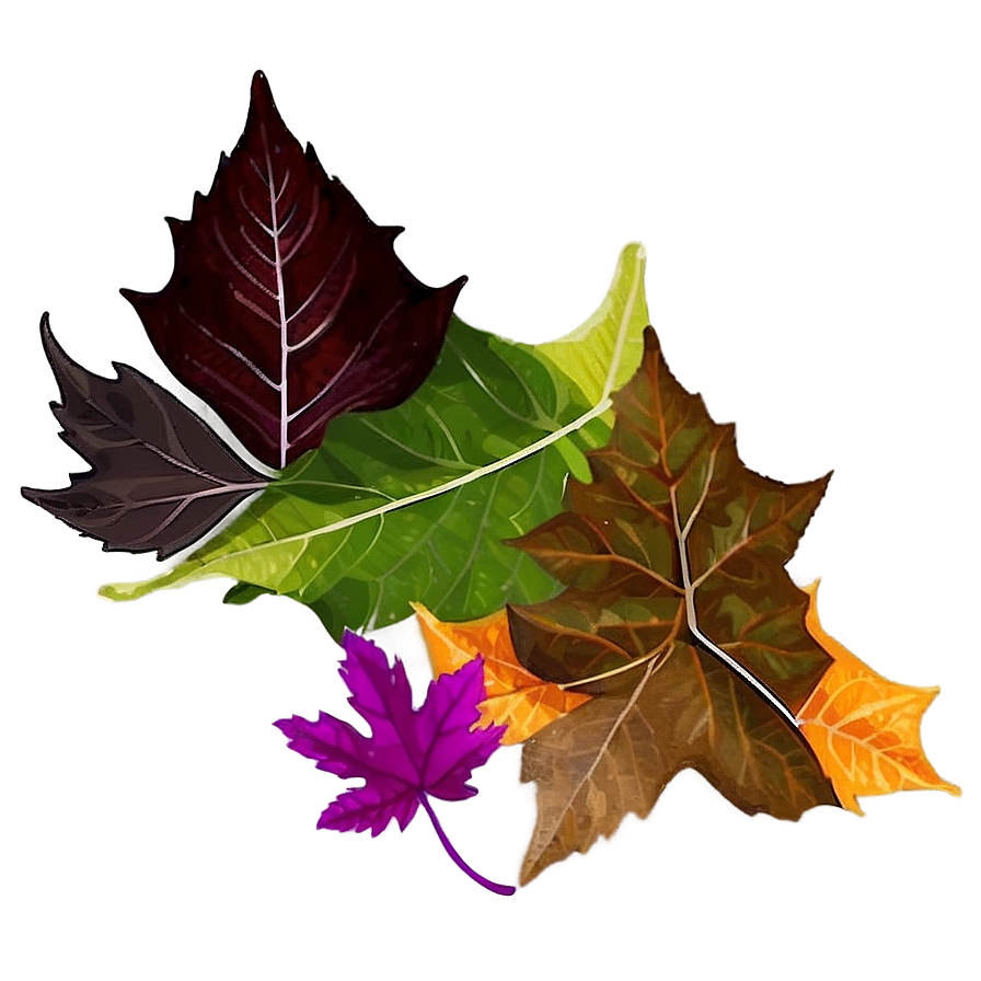 Transparent Background Leaf Pile Png 95 PNG Image