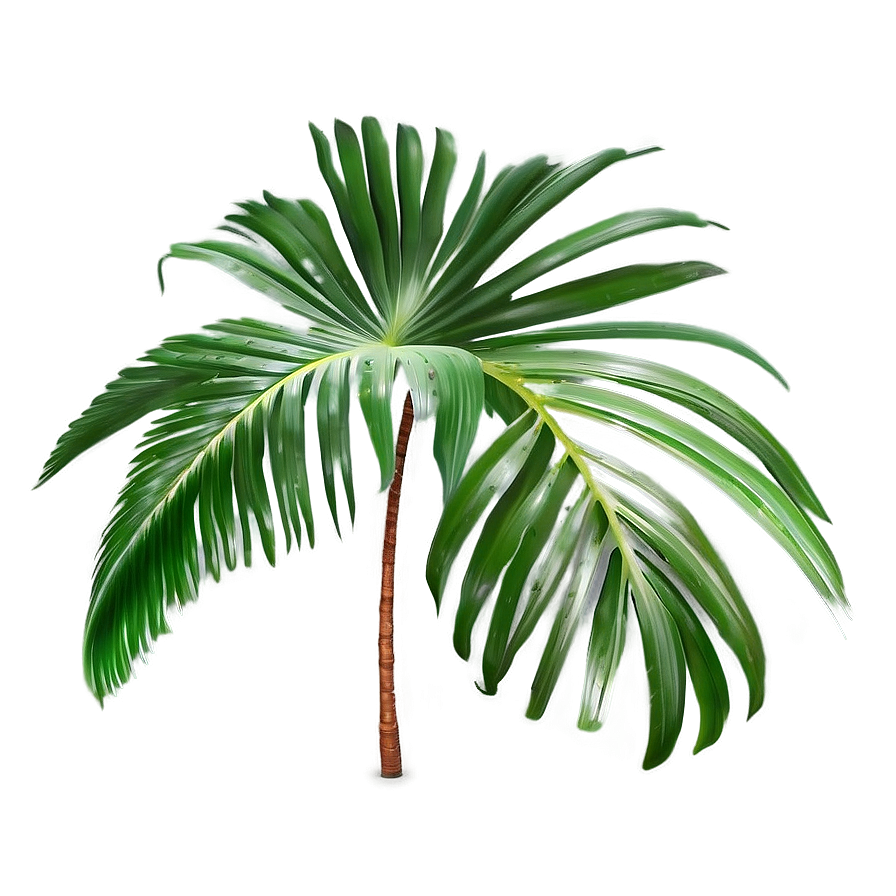 Transparent Background Palm Leaves Png Ygk27 PNG Image