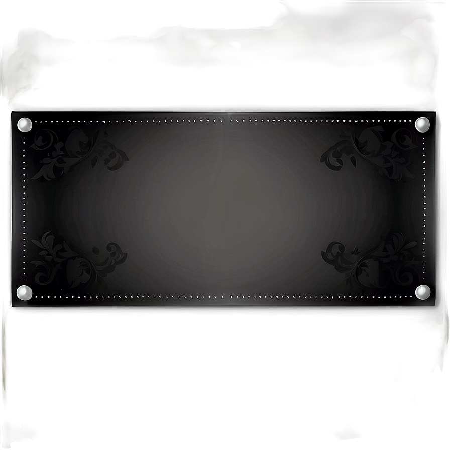 Transparent Black Banner Png Xbg4 PNG Image