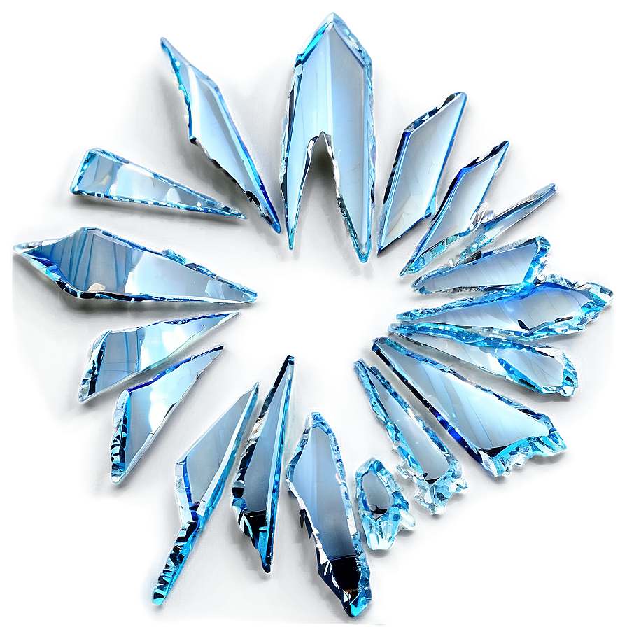 Transparent Broken Glass Shards Png 06212024 PNG Image