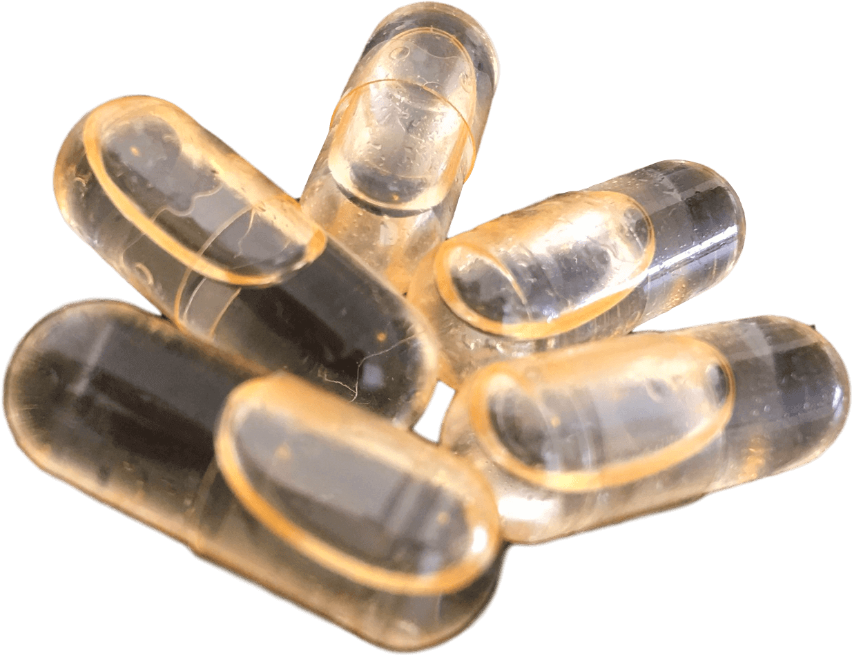 Transparent Capsules Isolated PNG Image