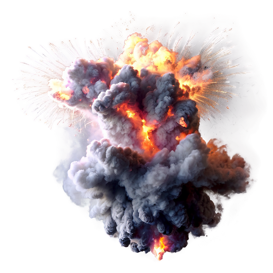 Transparent Explosion Smoke Png Rek17 PNG Image