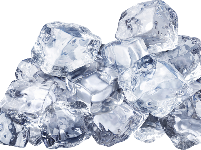 Transparent Ice Cubes Cluster.png PNG Image