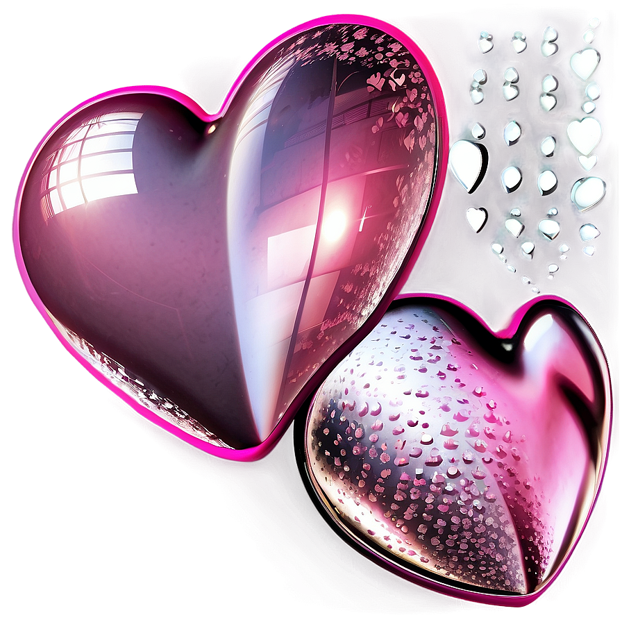 Transparent Pink Heart Png Dkc PNG Image