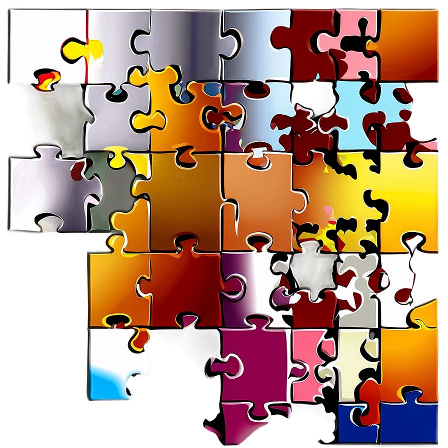 Transparent Puzzle Pieces Png Fer89 PNG Image