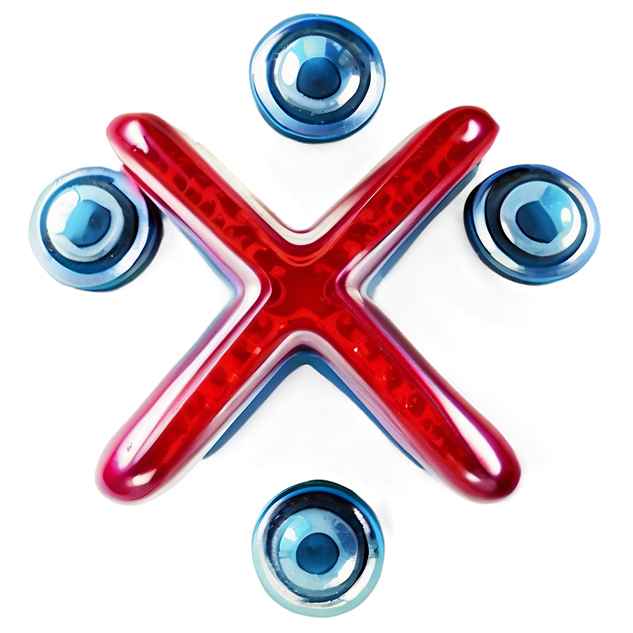 Transparent Red X Design Png Hfh30 PNG Image