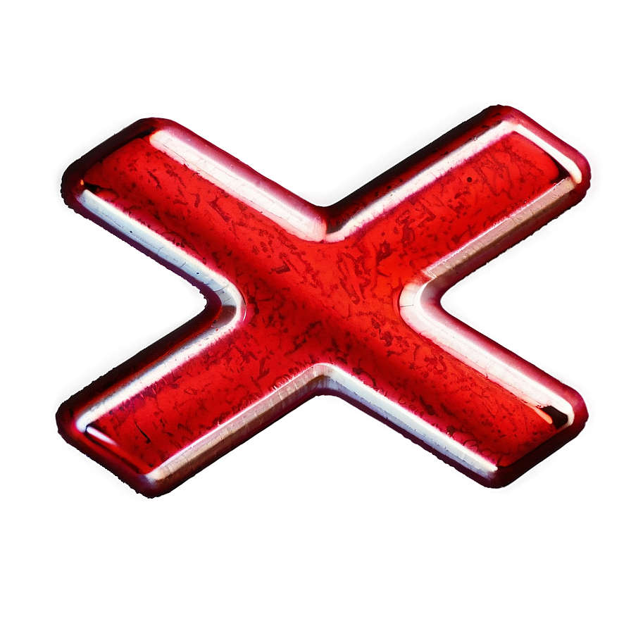 Transparent Red X Mark Png Dty PNG Image