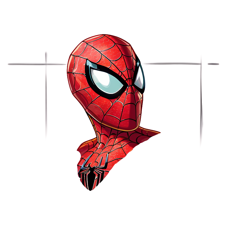 Transparent Spiderman Design Png Dss25 PNG Image