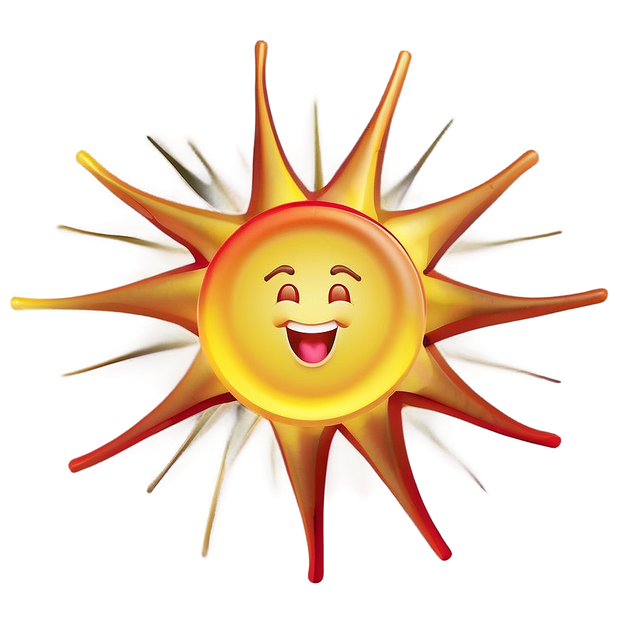 Transparent Sun Emoji Png Gvd PNG Image