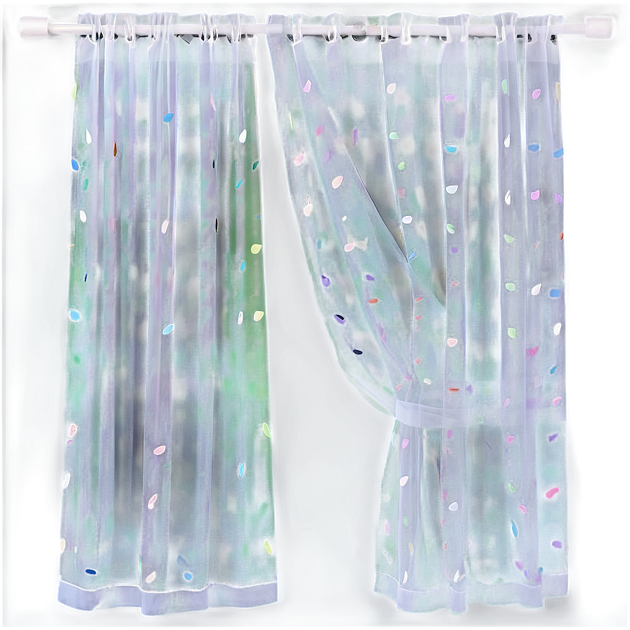 Transparent Tulle Curtain Png Qhe86 PNG Image