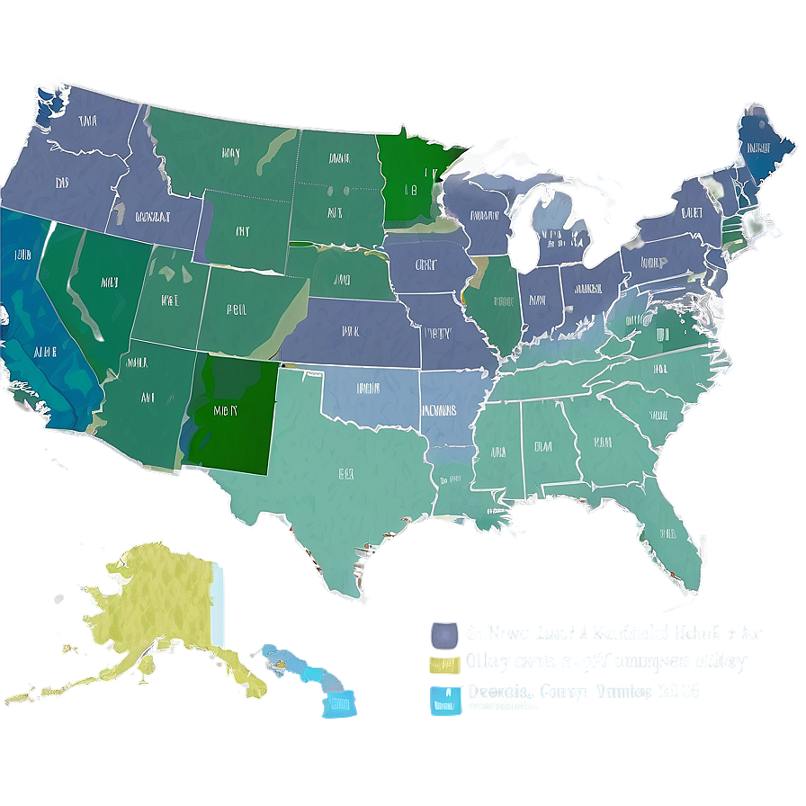 Transparent Usa Map Png Bmg22 PNG Image