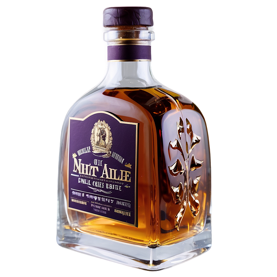 Transparent Whiskey Bottle Png 06212024 PNG Image