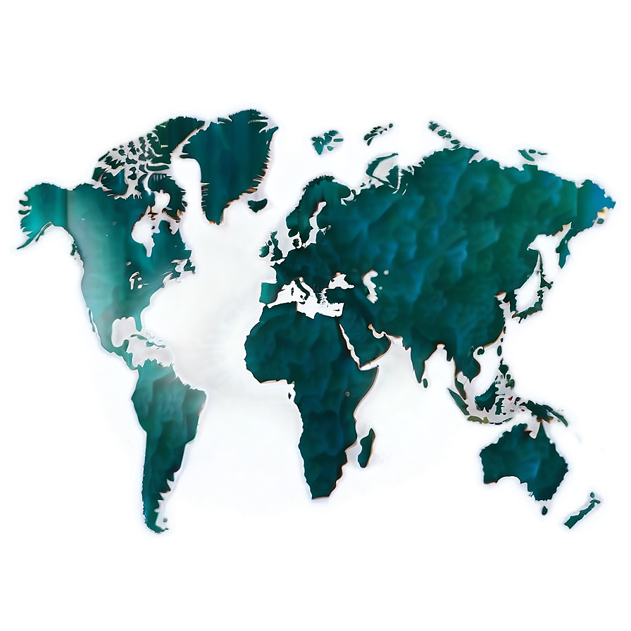 Transparent World Map Png Cif84 PNG Image