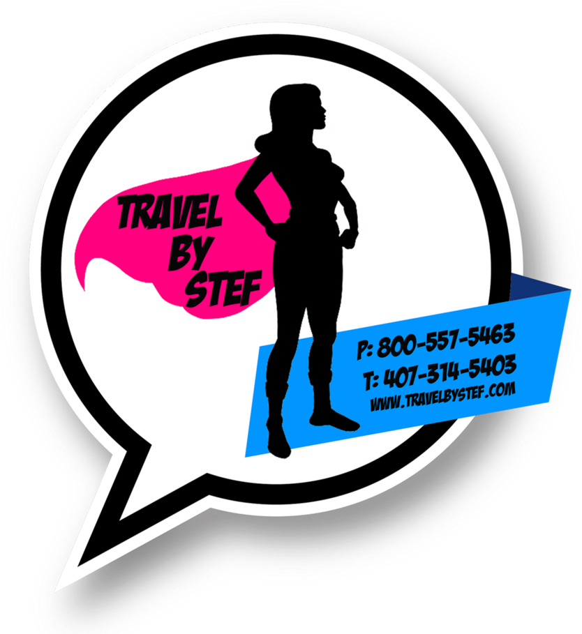 Travel By Stef_ Superhero Logo PNG Image