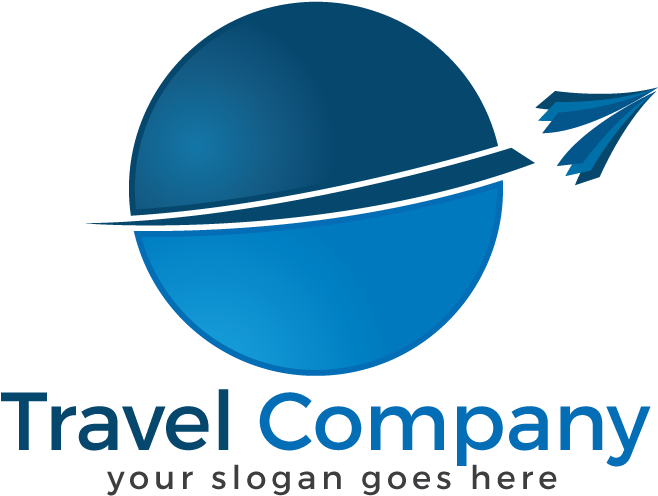 Travel Company Logo Design PNG Image