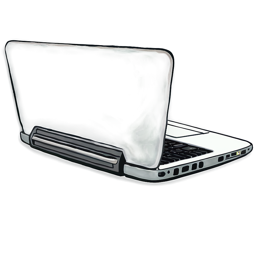 Travel Laptop Outline Png 05032024 PNG Image