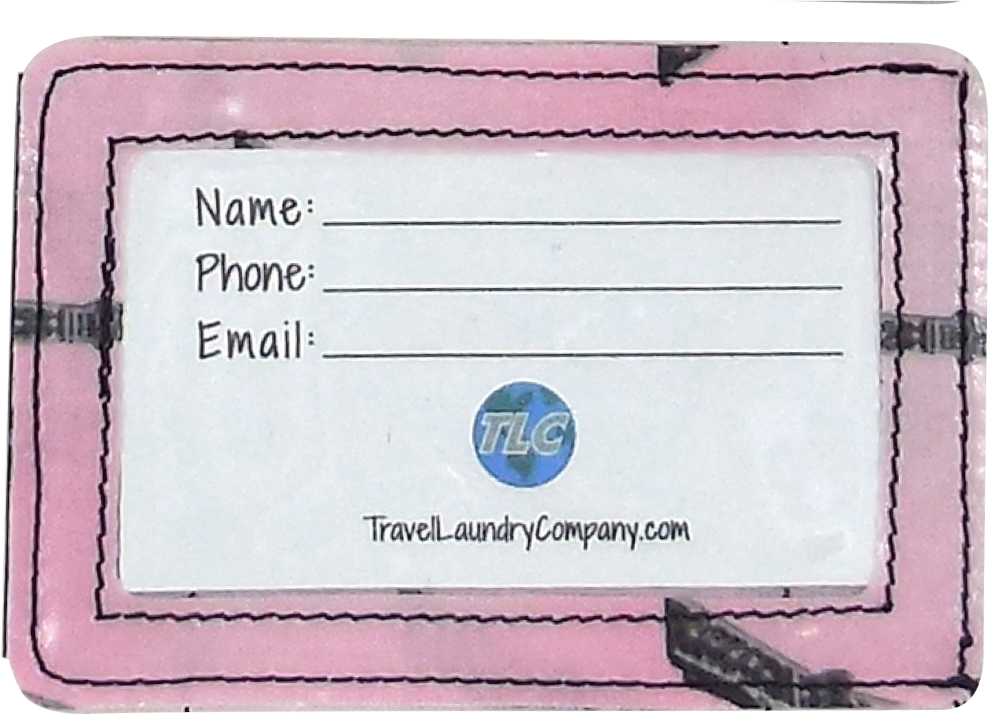 Travel Laundry Company Luggage Tag PNG Image