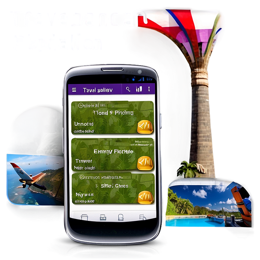 Travel Planner Application View Png 46 PNG Image