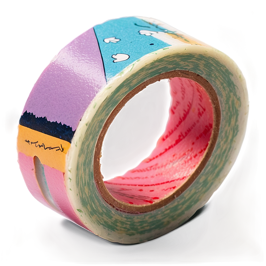 Travel Washi Tape Aesthetic Png Ypx99 PNG Image