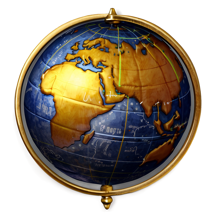 Traveler's Globe Icon Png Eyr12 PNG Image