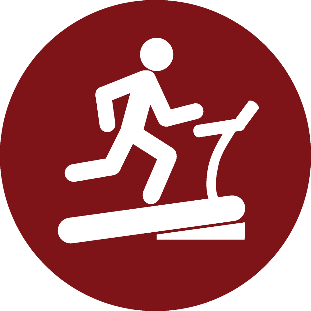 Treadmill Exercise Icon PNG Image